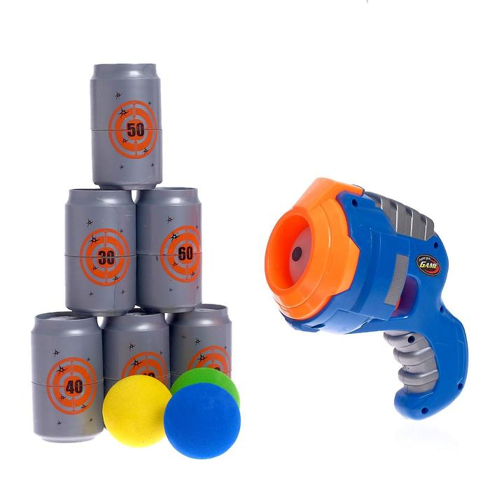 Игровой набор «Стрельба по баночкам» Игровой набор «Стрельба по баночкам»