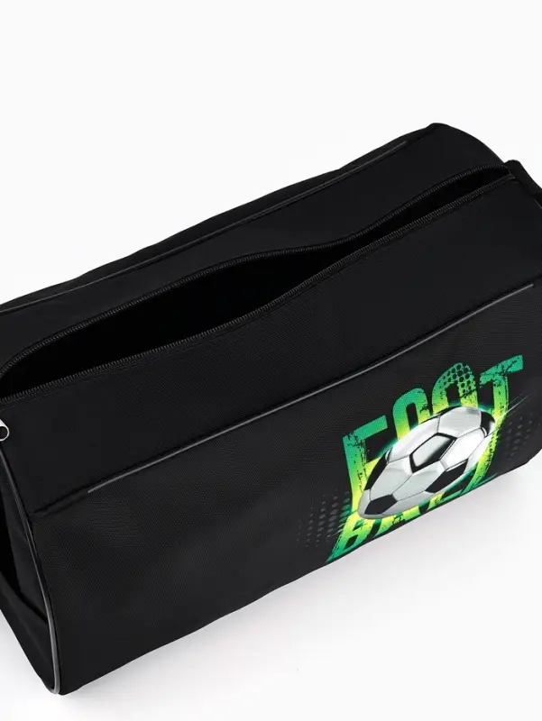 Сумка спортивная «Футбол», 40×21×24 см, чёрная Сумка спортивная «Футбол», 40×21×24 см, чёрная