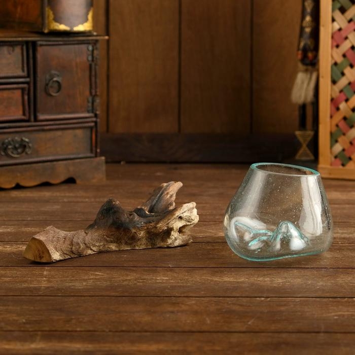 Вазон на коряге  Вазон на коряге "Очарование" 12х10х10 см