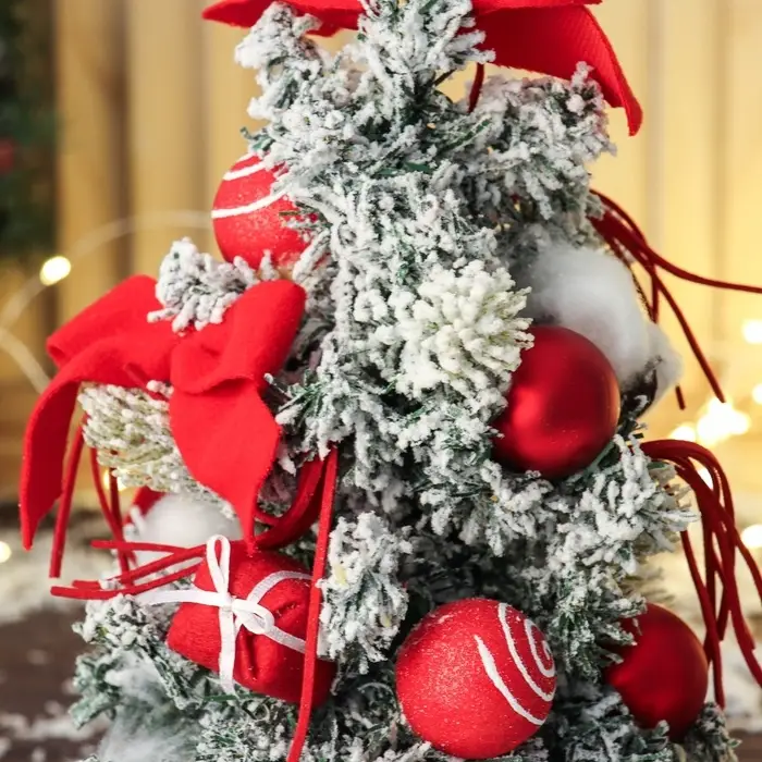 Ёлка декор Ёлка декор "Сюрприз в мешочке" 31х17 см, красный