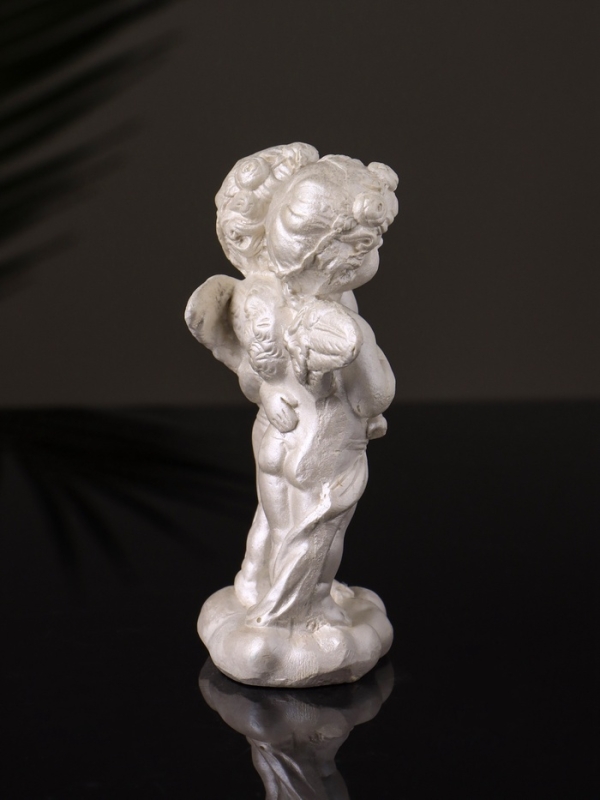 Статуэтка "Ангелы шепчутся" 9х8х4 см, перламутр