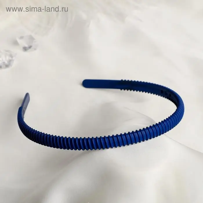 Ободок для волос «Матовый блик», барьер, 1 см, МИКС Ободок для волос «Матовый блик», барьер, 1 см, МИКС