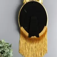 Фоторамка полистоун 14х18,5 см "Бант с бахромой" под дерево 22,5х17х3 см Фоторамка полистоун 14х18,5 см "Бант с бахромой" под дерево 22,5х17х3 см