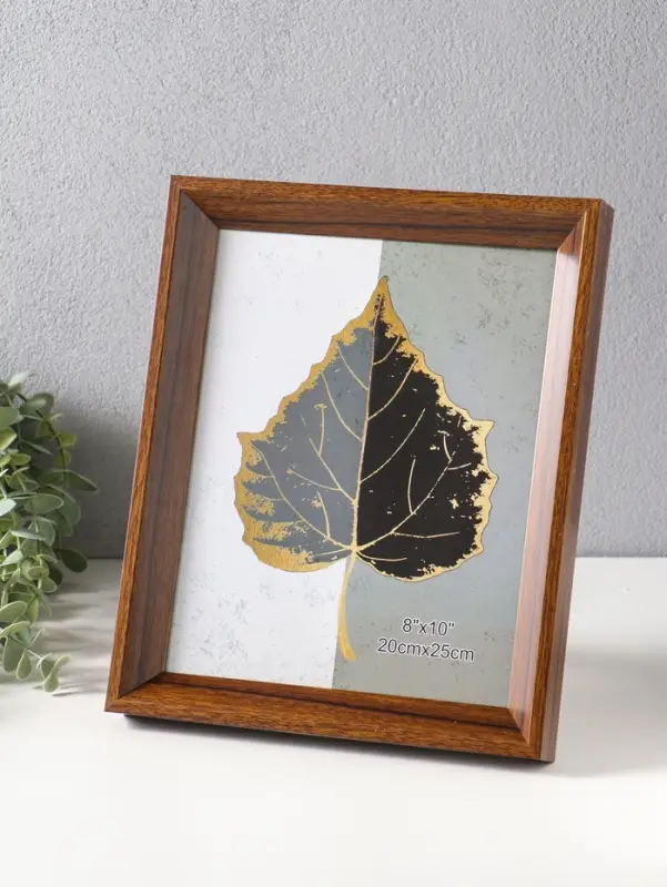 Фоторамка пластик 20х25 см "Прованс" бежево-коричневый 29х23,7х3 см