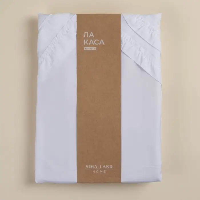 Штора для ванной &laquo;Ла Каса&raquo;, с люверсами, 180&times;180 см, полиэстер, белая