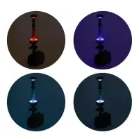 Фонтан садовый с подсветкой LED-3800FP, 40 Вт, h=2 м, 2000 л/ч, 15 LED-ламп