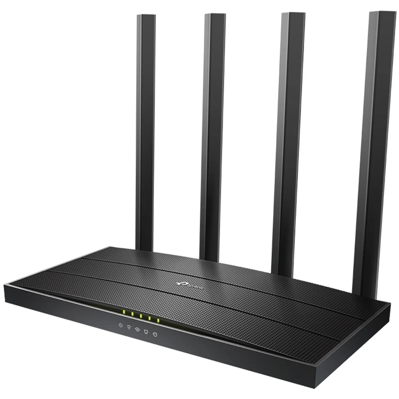 Маршрутизатор беспроводной TP-Link Archer C80 AC1900 10/100/1000BASE-TX чер