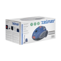 Пылесос Zelmer ZVC241P, 900/800 Вт, 2 л, сине-оранжевый