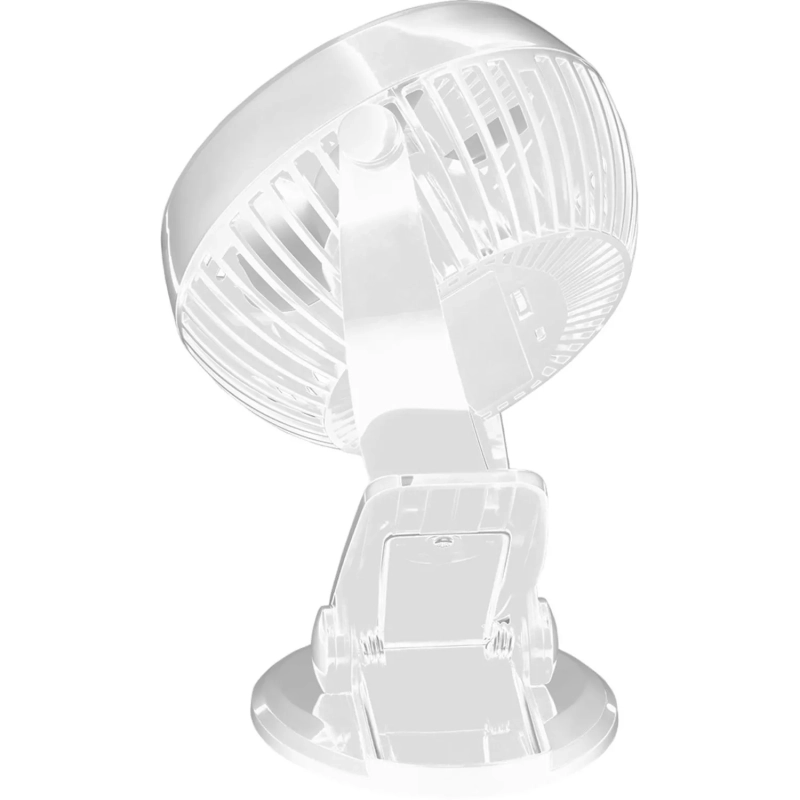 Вентилятор SCARLETT SC-DF111S98, 3.2Вт, 10см, USB, настольный, белый