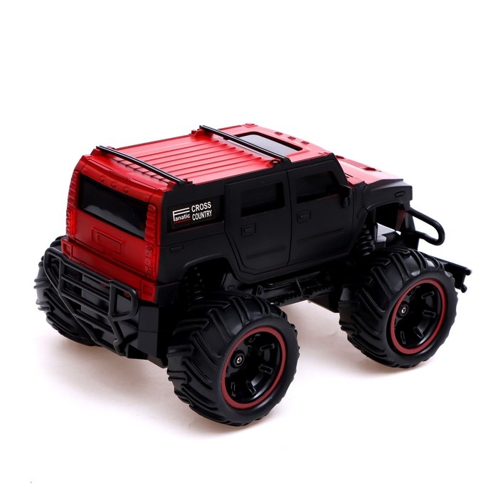 Джип «Бигфут», радиоуправляемый, 1:20, работает от аккумулятора, цвет чёрный Джип «Бигфут», радиоуправляемый, 1:20, работает от аккумулятора, цвет чёрный