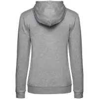 Толстовка с капюшоном женская Hoodie, серый меланж, размер M