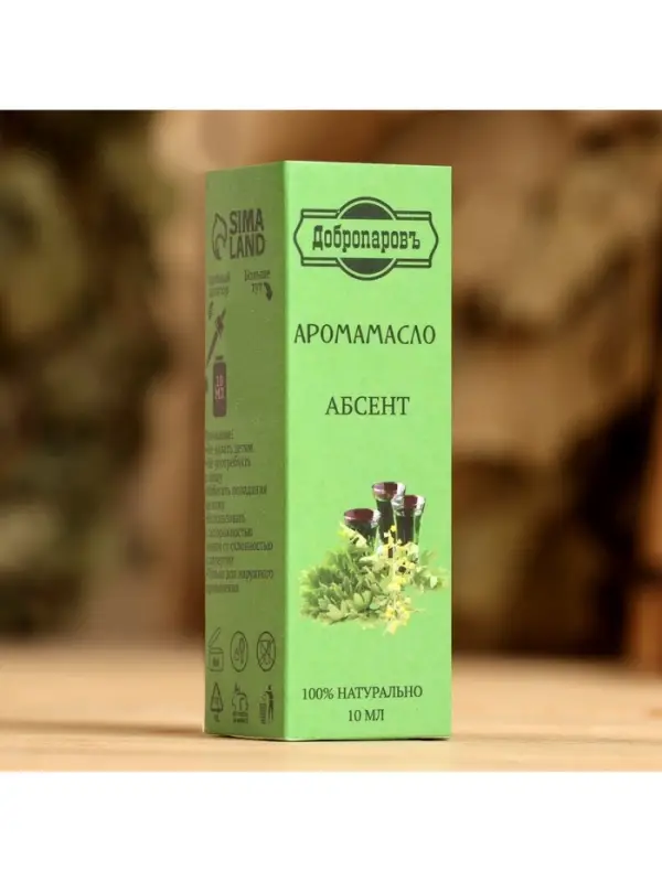 Аромамасло &laquo;Абсент&raquo;, удобный дозатор, 10 мл &laquo;Добропаровъ&raquo;