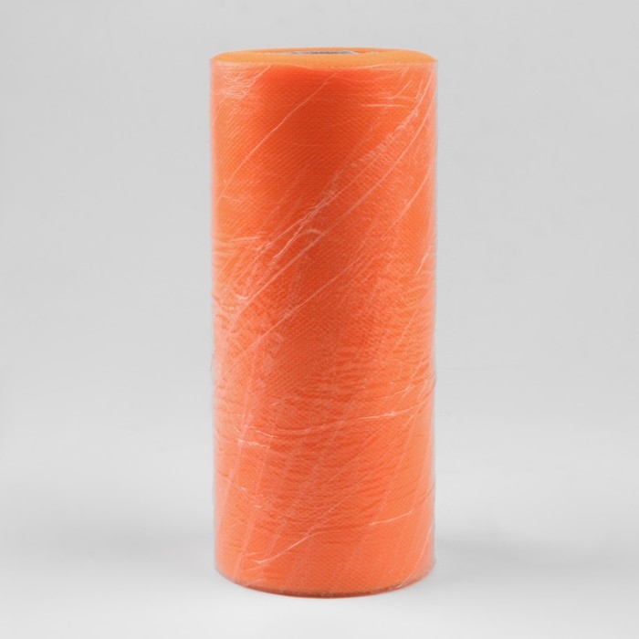 Фатин, 15 см, 11 ± 1 г/кв.м, 23 ± 1 м, цвет оранжевый №24 Фатин, 15 см, 11 ± 1 г/кв.м, 23 ± 1 м, цвет оранжевый №24