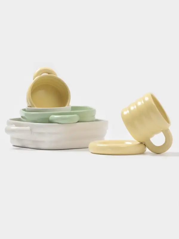 Маслёнка Доляна &laquo;Зефир&raquo;, 16&times;13.5&times;5 см, керамика, белая