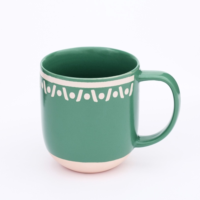 Кружка керамическая «Орнамент», 400 мл