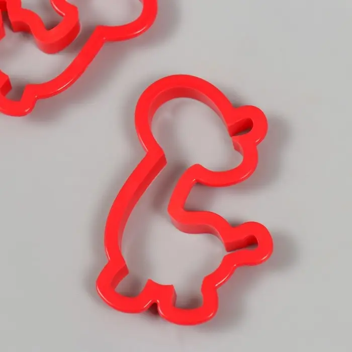 Каттеры для полимерной глины Каттеры для полимерной глины "Жирафики" набор 2 шт 7,5х4,9 см 9,5х6,3 см