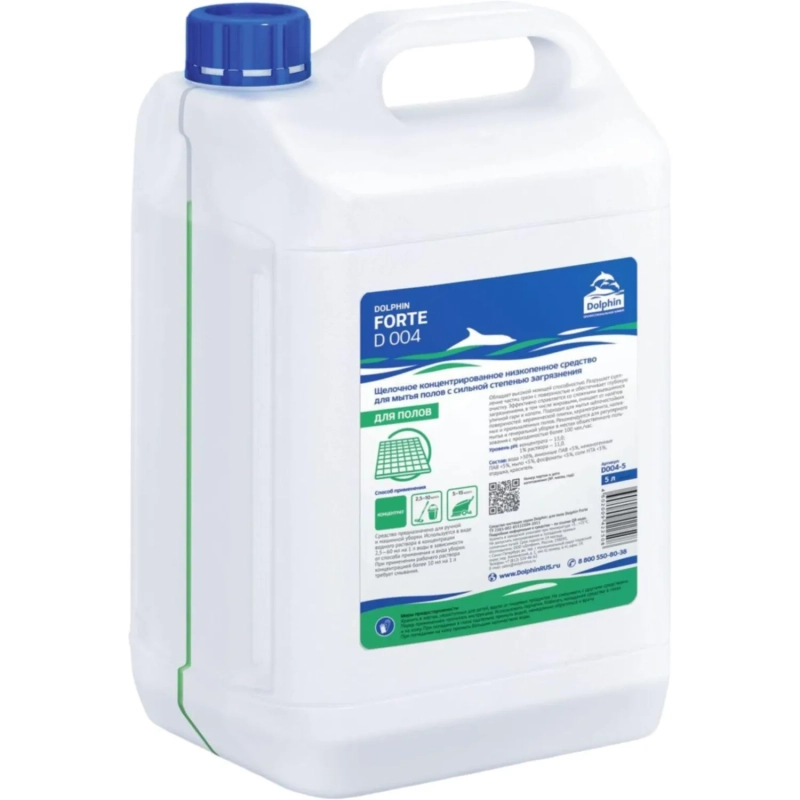 Профхим д/машин мойки щел конц. от сильных загрязн Dolphin/Forte,5л