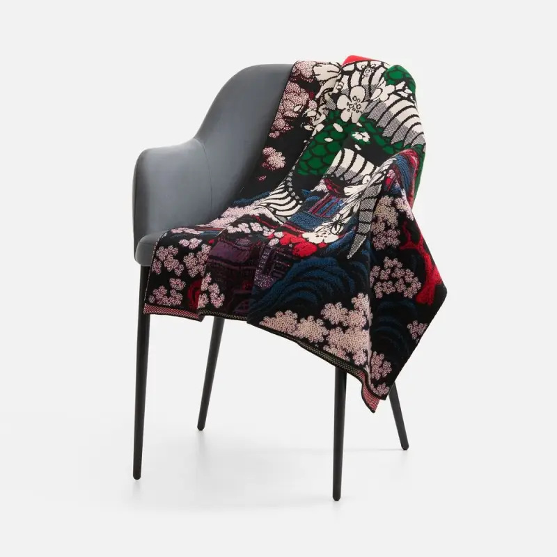 Плед Multicolor Net на заказ, S, акрил Плед Multicolor Net на заказ, S, акрил