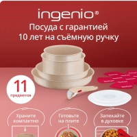 Набор посуды Ingenio Delight L7839202, 11 предметов