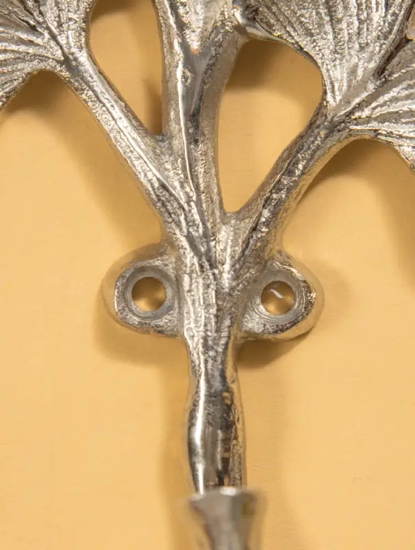 Крючок настенный «Лепестки», 19.5×11×6 см, алюминий Крючок настенный «Лепестки», 19.5×11×6 см, алюминий