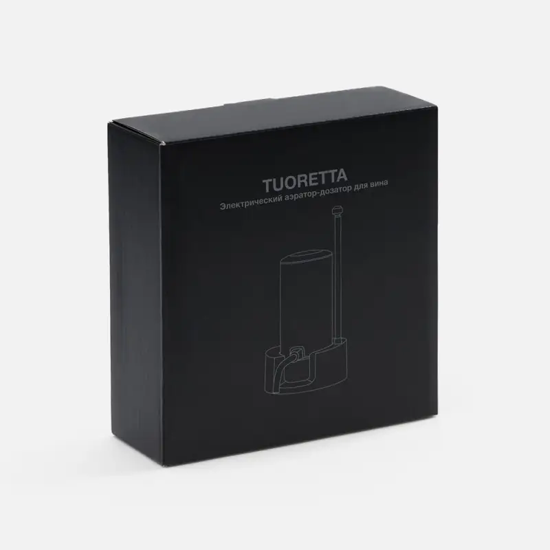Электрический аэратор-дозатор для вина Tuoretta, серебристый