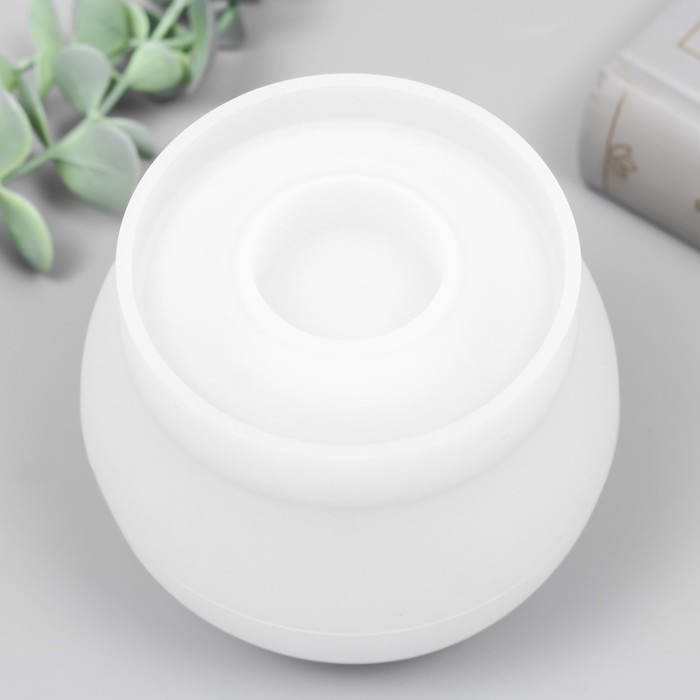 Молд силикон Молд силикон "Подсвечник шар" 10,5х10,5х9,4 см