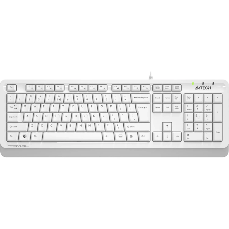 Клавиатура A4Tech Fstyler FKS10   (FKS10 WHITE)