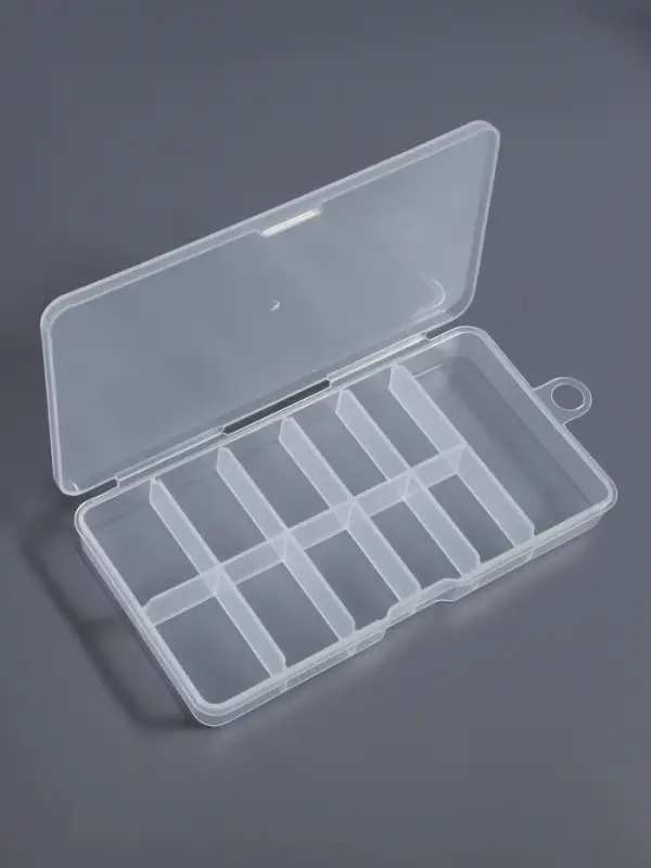 Органайзер для хранения мелочей, с подвесом, 11 ячеек, 14.5&times;8&times;1.7 см, прозрачный