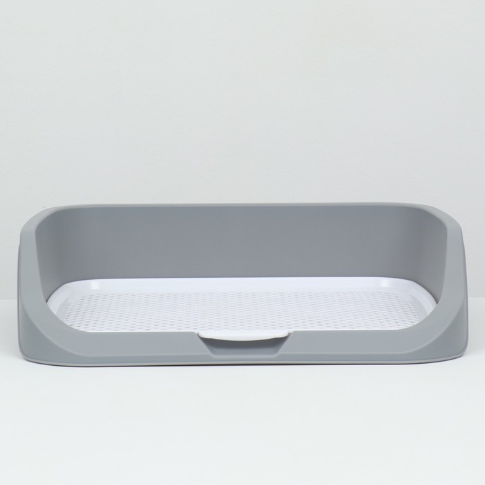 Туалет открытый 53 х 45 х 13 см, серый