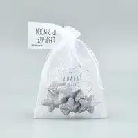 Мешочек подарочный из фатина с термонаклейкой «Ты в моем сердечке», 11 х 16 см +/- 1.5 см