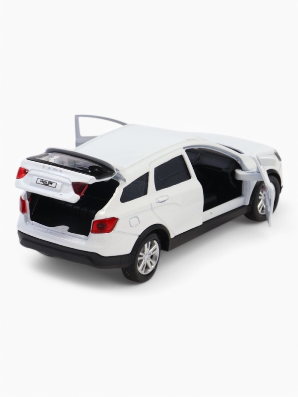 Машина металлическая «LADA VESTA SW CROSS», открываются двери, багажник, инерция, 12 см, белый Машина металлическая «LADA VESTA SW CROSS», открываются двери, багажник, инерция, 12 см, белый