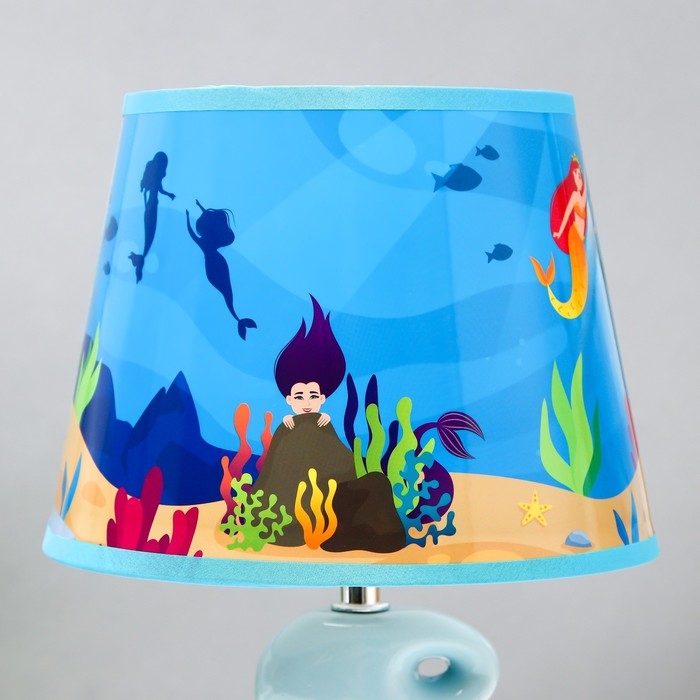 Настольная лампа  Настольная лампа "Русалки" Е14 15Вт 25х25х38 см RISALUX