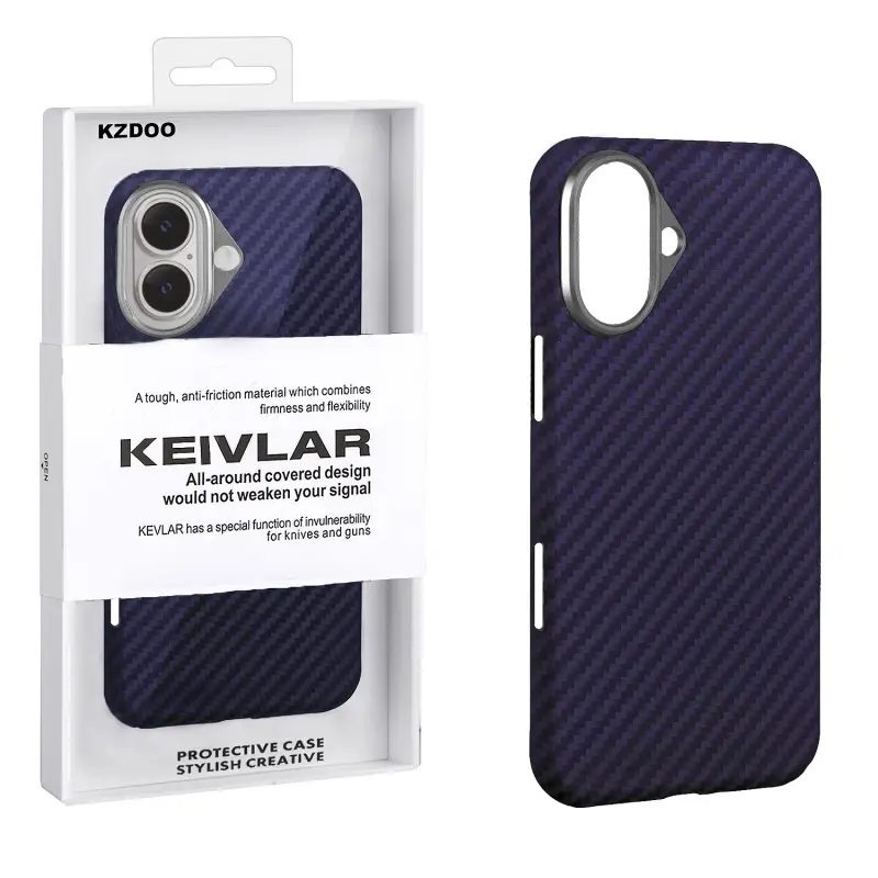 Чехол iPh 16 Kevlar Purple K-DOO Чехол iPh 16 Kevlar Purple K-DOO