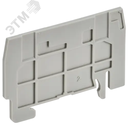 ARMAFIX Разделитель PPCX4 для колодки клеммной CX2.5-CX4 серый IEK
