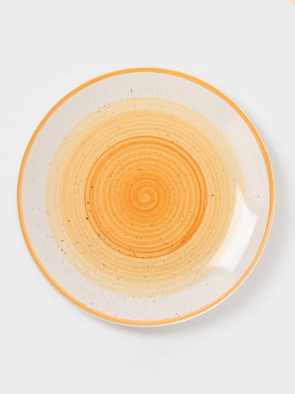 Тарелка Доляна "А-ля Прима" 26см, 26,5х3, цвет оранжевый