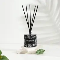 Диффузор ароматический BLACK AROMA HOME "Чёрная ваниль и табак", 100 мл