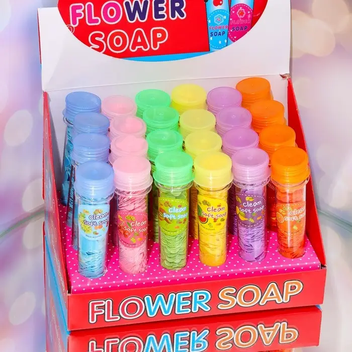 Мыло дорожное в тубе, микс