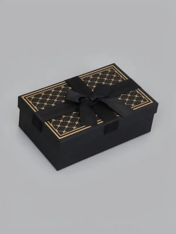 Набор подарочных коробок 3 в 1, с бантом, 23&times;16&times;9.5 см, 21&times;14&times;8 см, 19&times;12&times;6.5 см