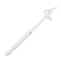 Газовый лифт ТУНДРА GG060WH, 60N, с доводчиком, белый, 2 шт. TMP
