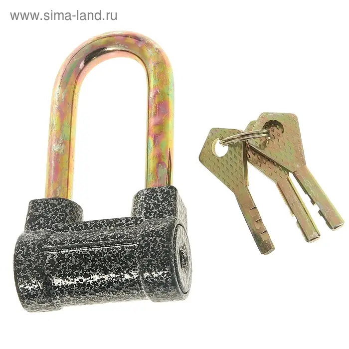 Замок навесной, тип 7, 52&times;95 мм, 3 ключа