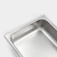 Мармит Hanna Kn&ouml;vell, 60&times;35&times;32 см, разборный, съёмная крышка, нержавеющая сталь, серебристый