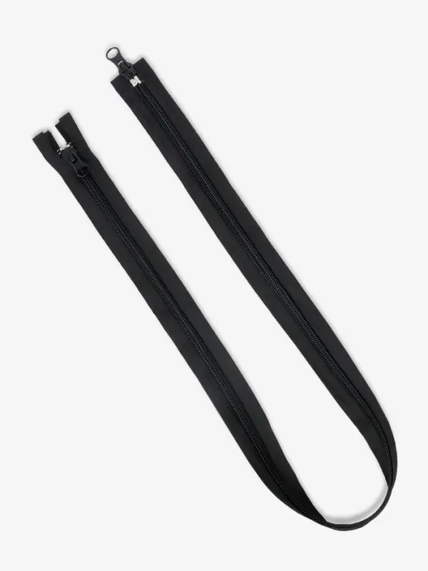 Молния &laquo;Спираль&raquo;, №10, разъёмная, 2 замка, замки автомат, 120 см, чёрная