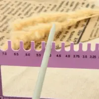 Линейка для определения размера спиц для вязания «Слоник», 15 × 7,5 см
