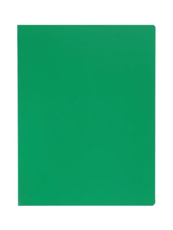 Папка с 20 вкладышами А5, 500 мкм, Calligrata, текстура &laquo;песок&raquo;, зеленая