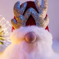 Фигура текстиль «Гном красная шапочка» 33 см, 1 LED, от батареек AG13×3, свечение тёплое белое Фигура текстиль «Гном красная шапочка» 33 см, 1 LED, от батареек AG13×3, свечение тёплое белое