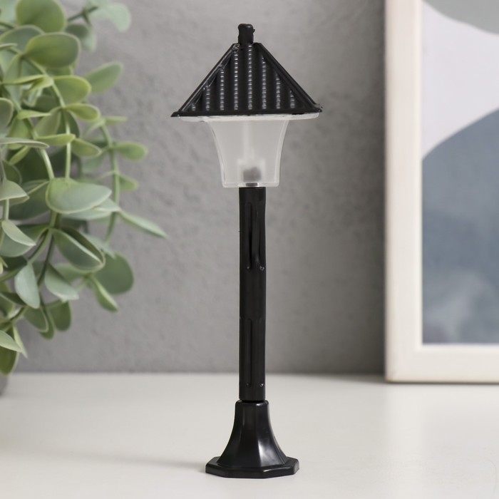 Декор для творчества пластик свет Декор для творчества пластик свет "Уличный фонарь" 4,4х13 см