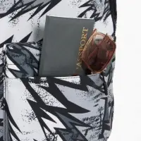 Рюкзак школьный &laquo;Абстракция&raquo;, 3 кармана, размер 30&times;13&times;42 см, чёрный