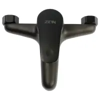 Смеситель для ванны ZEIN Z3839, однорычажный, душевой набор, лейка 5 режимов, графит