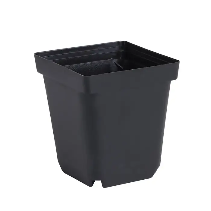 Горшок для рассады, 700 мл, d=10 см, h=12.5 см, пластик, чёрный, Greengo Горшок для рассады, 700 мл, d=10 см, h=12.5 см, пластик, чёрный, Greengo