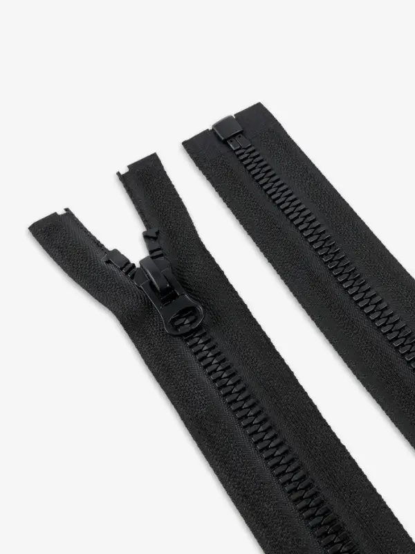 Молния &laquo;Трактор&raquo;, №8, разъёмная, замок автомат, 80 см, чёрная